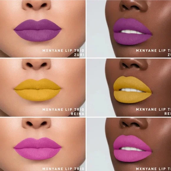 New Morphe Morphe X Nyane Fierce Fairytale Lipstick Trio - Beyond Bold - Picture 2 of 11